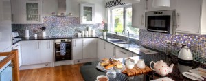 Shellseekers Luxury Holiday House kitchen area