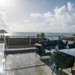 Trewarren balcony and sea view